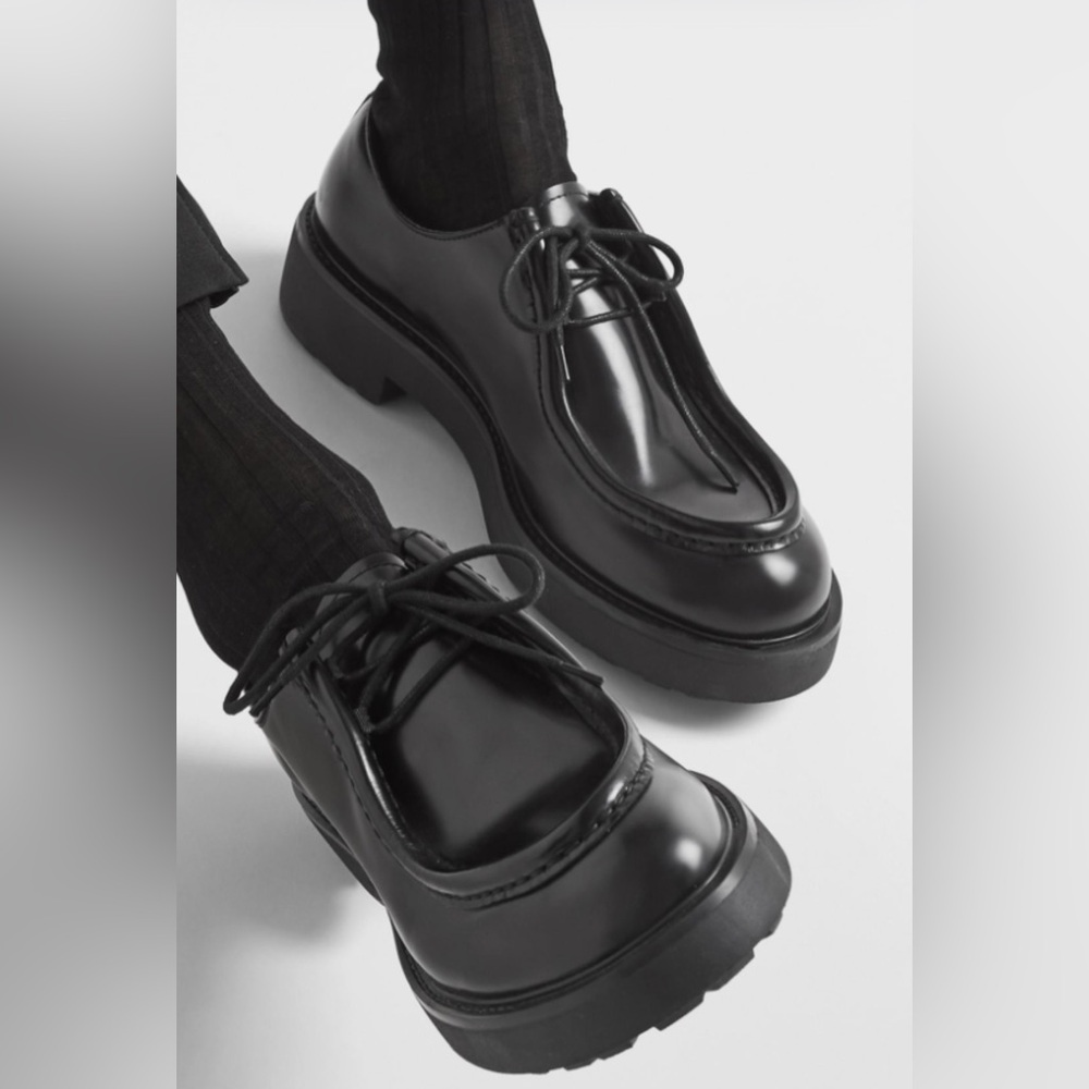 Prada  Diapason Opaque Oxford loafers sz 9 - Picture 7 of 8